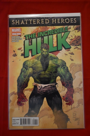 THE INCREDIBLE HULK #1 | SHATTERED HEROES FIRST ISSUE | COMIC BOOK