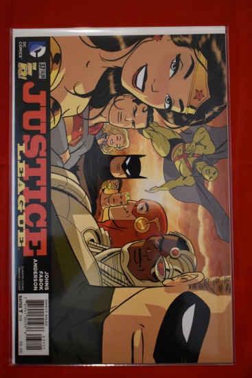 JUSTICE LEAGUE #37 | DARWYN COOKE VARIANT COVER | COMIC BOOK