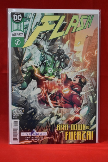 THE FLASH #60 | 1ST FULL APPEARANCE OF FUERZA, A CONDUIT OF THE STRENGTH FORCE