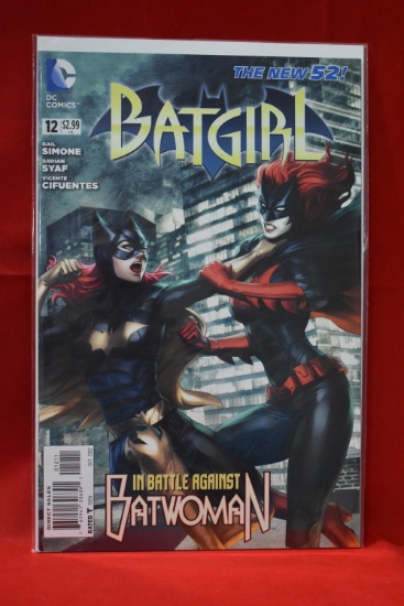 BATGIRL #12 | COVER BY ARTGERM FEATURING BATGIRL VS BATWOMAN