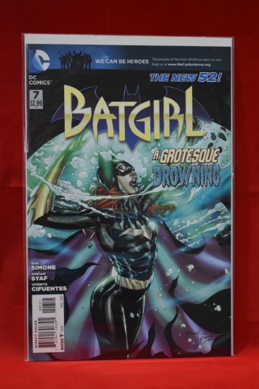 BATGIRL #7 | 1ST APPEARANCE OF GROTESQUE, A META-HUMAN SERIAL KILLER