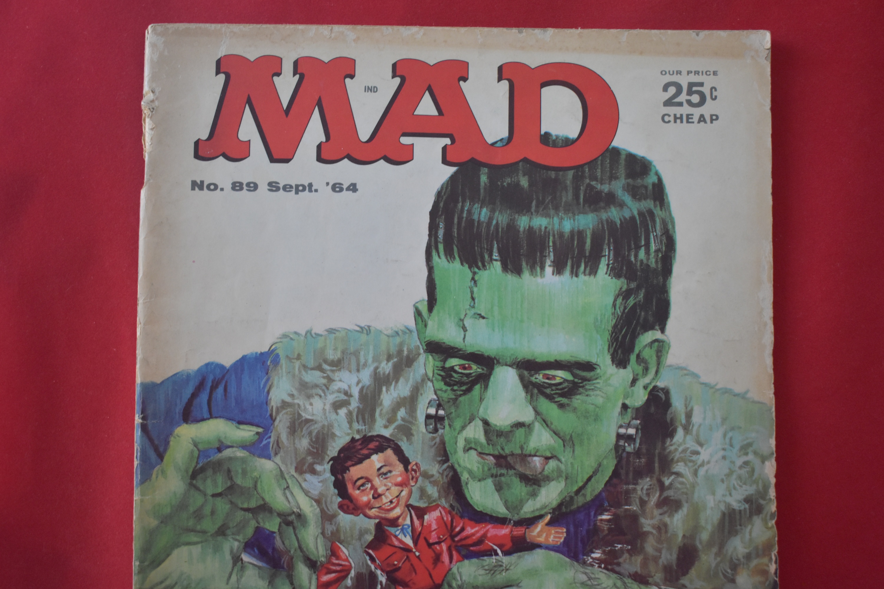 MAD MAGAZINE #89 | CLASSIC FRANKENSTEIN COVER - | Proxibid