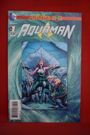 AQUAMAN: FUTURES END #1 | LONG LIVE THE DEAD KING