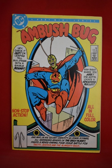 AMBUSH BUG #1 | 1ST APPEARANCE OF CHEEKS THE TOY WONDER | KEITH GIFFEN - 1985