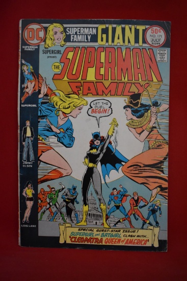 SUPERMAN FAMILY #171 | BATGIRL - CLEOPATRA - SUPERGIRL | ERNIE CHAN - 1975