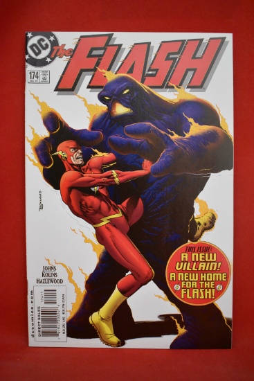 FLASH #174 | 1ST APPEARANCE OF TAR PIT | BRIAN BOLLAND COVER ART