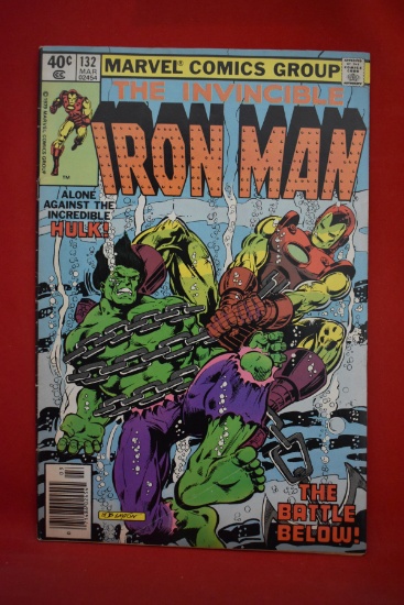 IRON MAN #132 | THE MAN WHO WOULD BE HULK! | CLASSIC BOB LAYTON COVER