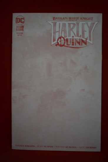 BATMAN: WHITE KNIGHT PRESENTS HARLEY QUINN #1 | PINK BLANK COVER VARIANT