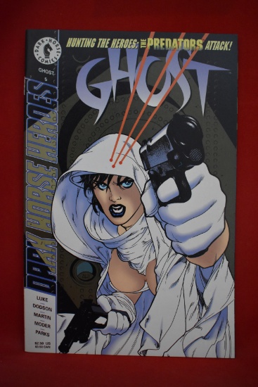 GHOST #5 | HUNTING THE HEROES | ADAM HUGHES COVER ART