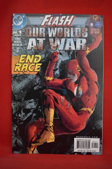 FLASH: OUR WORLDS AT WAR #1 | PARADEMON INVASION - END RACE | JAE LEE COVER ART
