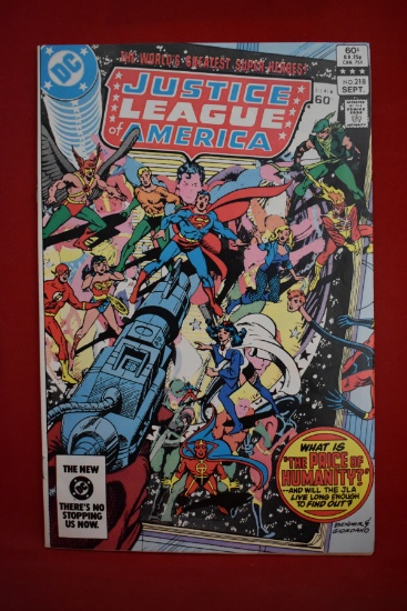 JUSTICE LEAGUE #218 | THE PRICE OF HUMANITY! | HOWARD BENDER - 1983