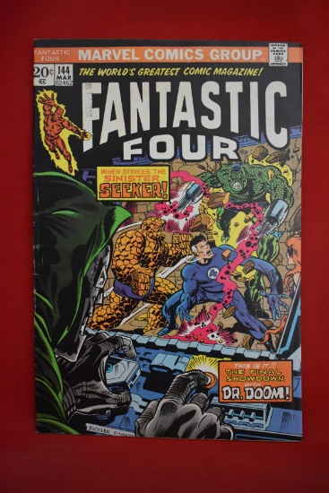 FANTASTIC FOUR #144 | SHOWDOWN WITH DOCTOR DOOM! | RICK BUCKLER - 1973