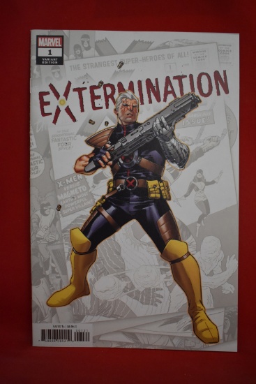EXTERMINATION #1 | 1ST APP OF CABLE AS A TEENAGER | DEATH OF BLOODSTORM | COIPEL VARIANT