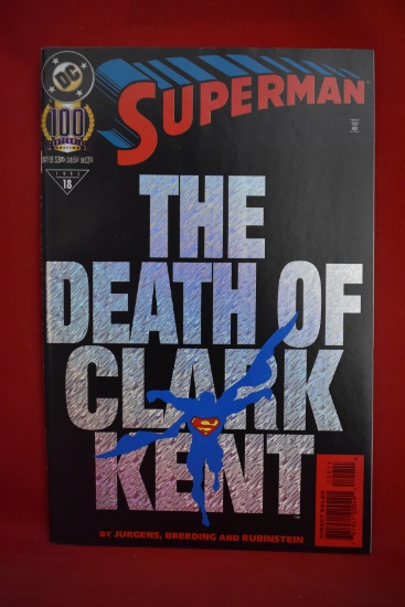 SUPERMAN #18 | THE DEATH OF CLARK KENT | 100 CENTENNIAL EDITION