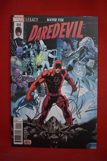 DAREDEVIL #600 | MILESTONE ISSUE: MOON KNIGHT - SPIDER-MAN - ECHO - MAYOR WILSON FISK | DAN MORA