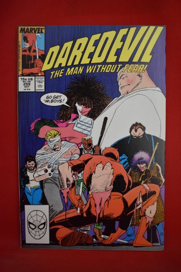 DAREDEVIL #259 | KINGPIN & TYPHOID MARY - THE CHILDREN ARE WATCHING YOU | JOHN ROMITA JR