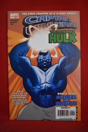 CAPTAIN UNIVERSE: INCREDIBLE HULK #1 | THE BLUE HULK! | DANIEL ACUNA SECRETS AND ORIGINS