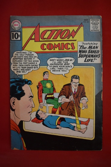 ACTION COMICS #281 | THE MAN WHO SAVED KAL-EL'S LIFE | SUPERGIRL BACKUP STORY | CURT SWAN - 1961