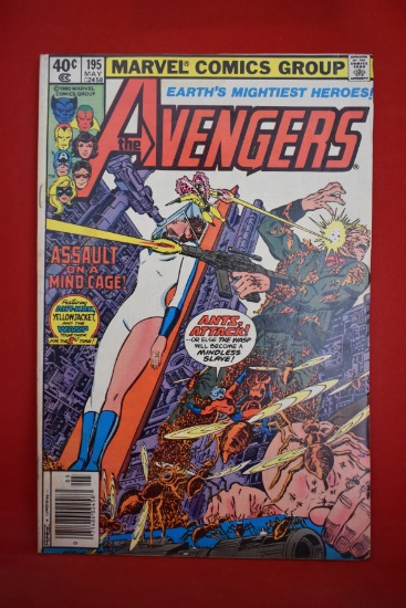 AVENGERS #195 | KEY 1ST CAMEO OF TASKMASTER! | SOLID MIDGRADE BOOK
