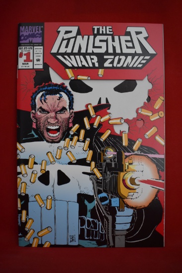 PUNISHER: WAR ZONE #1 | JOHN ROMITA DIE-CUT COVER