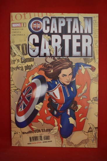 CAPTAIN CARTER #1 | KEY 1ST APP OF CAPTAIN CARTER IN COMIC BOOKS