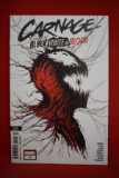 CARNAGE BLACK WHITE AND BLOOD #1 | GLEASON WHITE 2ND PRINT VARIANT