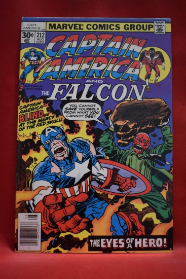 CAPTAIN AMERICA #212 | THE FACE OF A HERO! | JACK KIRBY - 1977