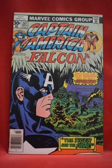 CAPTAIN AMERICA #207 | THE TIGER AND THE SWINE | JACK KIRBY - 1976