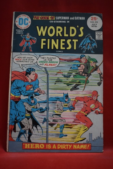 WORLD'S FINEST #231 | HERO IS A DIRTY NAME | ERNIE CHAN - 1975