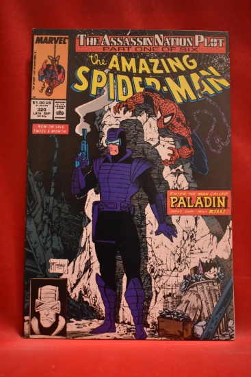 AMAZING SPIDERMAN #320 | PALADIN! | TODD MCFARLANE COVER