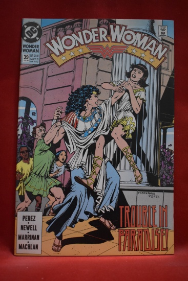 WONDER WOMAN #39 | TROUBLE IN PARADISE! | GEORGE PEREZ