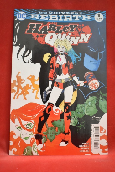 HARLEY QUINN #1 | 1ST ISSUE - REBIRTH | AMANDA CONNER