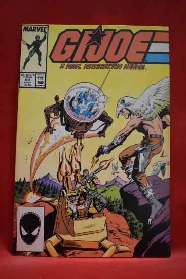 GI JOE #59 | 1ST APP OF JINX | 1ST APP OF OUTBACK | 1ST APP OF RAPTOR | 1ST TUNNEL RAT