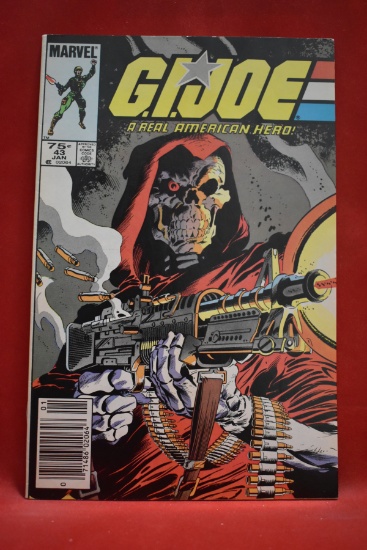 GI JOE #43 | 1ST APP OF SCRAP-IRON | CLASSIC MIKE ZECK - NEWSSTAND