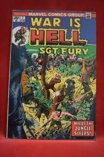WAR IS HELL #7 | WHILE THE JUNGLE SLEEPS! | JACK KIRBY - 1974