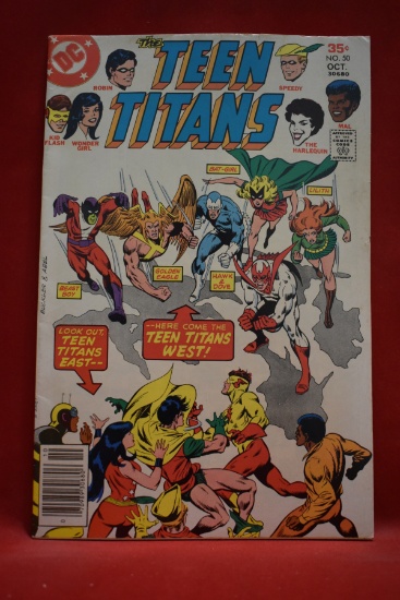 TEEN TITANS #50 | KEY 1ST APP OF TEEN TITANS WEST: BEAST BOY, HAWK & DOVE, LILITH, BATGIRL