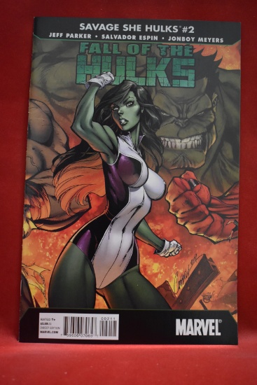 SAVAGE SHE-HULKS #2 | FALL OF THE HULKS | J SCOTT CAMPBELL
