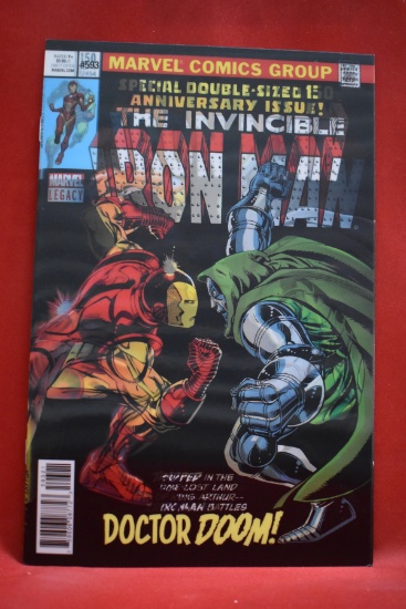 IRON MAN #593 | IRON MAN 150 LENTICULAR HOMAGE COVER
