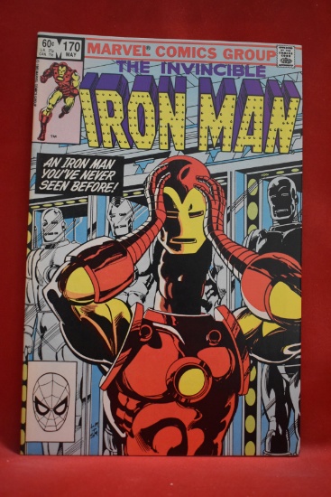 IRON MAN #170 | KEY 1ST APP OF JAMES RHODES AS IRON MAN