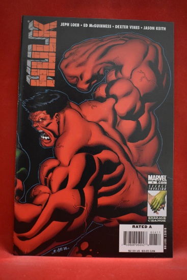 HULK #6 | BLOOD RED! | ED MCGUINNESS RED HULK CONNECTING COVER