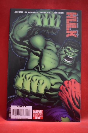 HULK #6 | ED MCGUINNESS BANNER HULK CONNECTING VARIANT