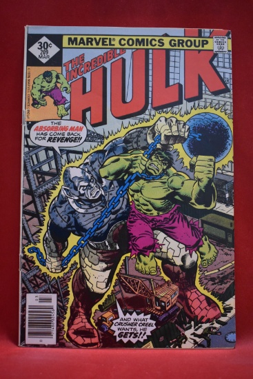HULK #209 | ABSORBING MAN OUT FOR BLOOD! | ED HANNIGAN - 1977
