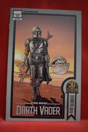 STAR WARS: DARTH VADER #20 | 1ST COVER APP OF GROGU & DIN DJARIN - 2ND PRINT