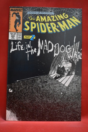 AMAZING SPIDERMAN #295 | DOCTOR HOPE - MAD DOGS! | BILL SIENKIEWICZ