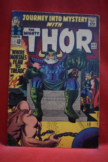 JOURNEY INTO MYSTERY #122 | WHERE MORTALS FEAR TO TREAD! | JACK KIRBY & STAN LEE - 1965