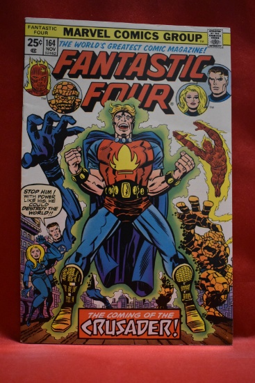 FANTASTIC FOUR #164 | 1ST APP OF FRANKIE RAYE (NOVA) | MARVEL BOY AS THE CRUSADER | KIRBY
