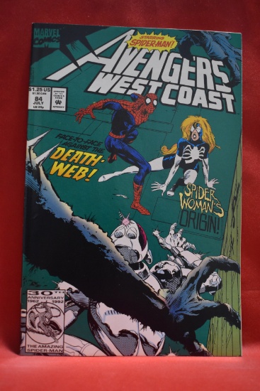 WEST COAST AVENGERS #84 | ORIGIN OF JULIA CARPENTER - HOW SHE BECAME SPIDERWOMAN