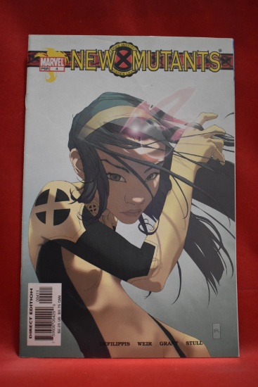 NEW MUTANTS #4 | 1ST APPEARANE OF PRODIGY | COVER ART FEATURING KARMA