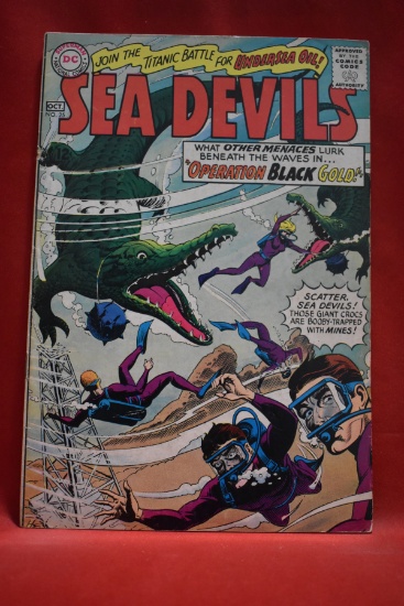 SEA DEVILS #25 | OPERATION: BLACK GOLD | CLASSIC HOWARD PURCELL - 1965