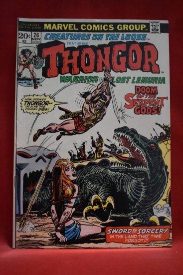 CREATURES ON THE LOOSE #26 | TOWER OF THE SERPENT-WOMEN! | JOHN ROMITA SR